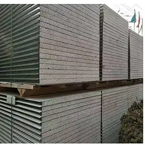 Panel sándwich de silicato ignífugo para casa prefabricada