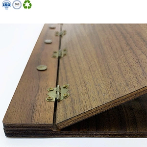 wooden menu holder