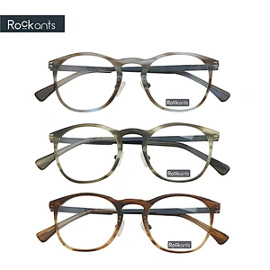 frame glasses optical eyewear acetate unisex round optical lens frame