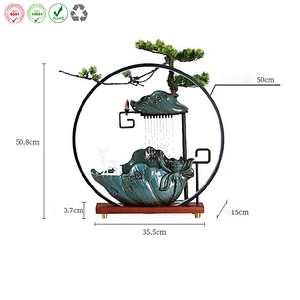 Crafts Fountain Lucky Waterscape Decoration