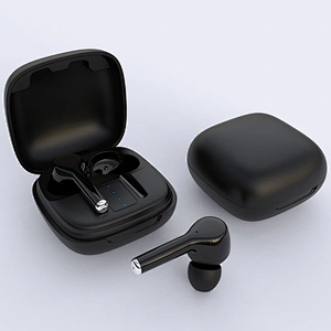 Best Mini Wireless Earbuds With Mic & Truly Wireless Stereo in-Ear Headphones Rechargeable Carry Case-Bluetooth Earbuds White T12
