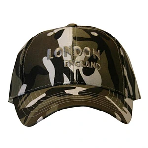 printing cap with camo design