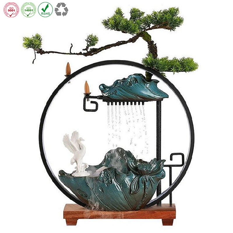 Crafts Fountain Lucky Waterscape Decoration