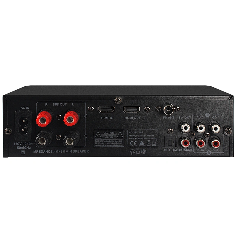 豪韵280蓝牙数字hifi小功放机家用发烧级大功率专业重低音2.1音箱