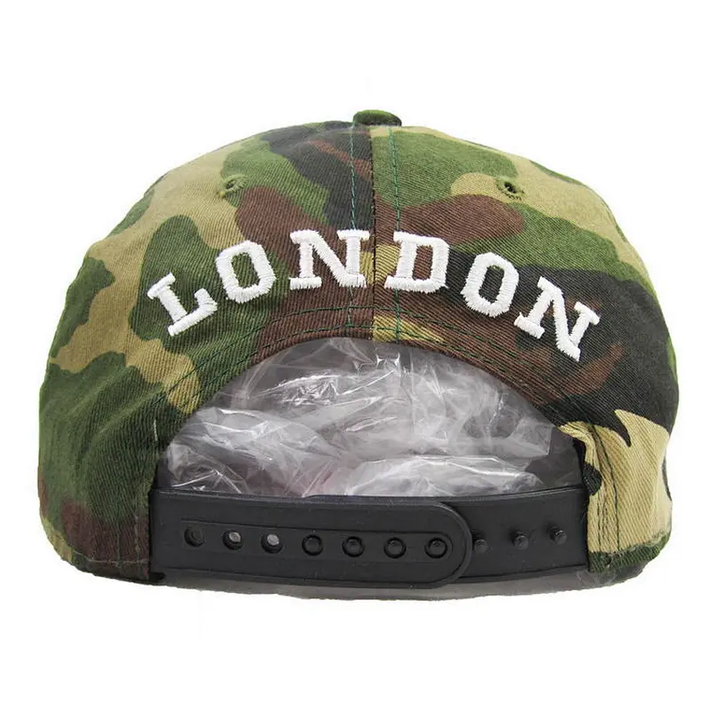 printing cap with camo design