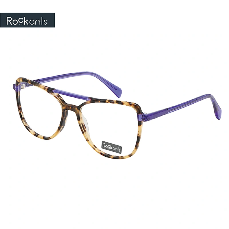 New Exquisite Design acetate cat eye frame lamination woman optics glass frames