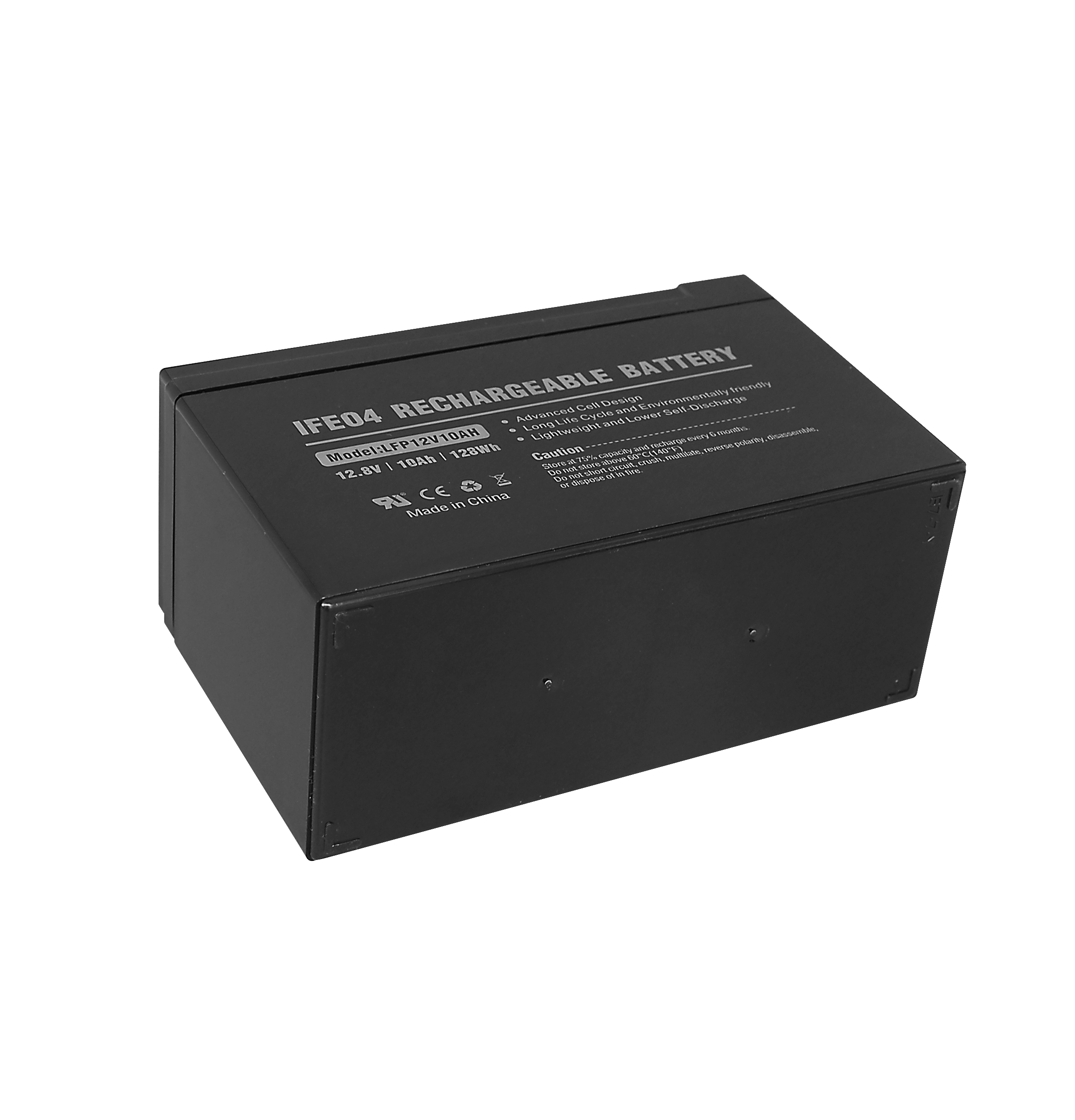 12V 10AHディープサイクルLiFePO4バッテリーパック（BMS付き）