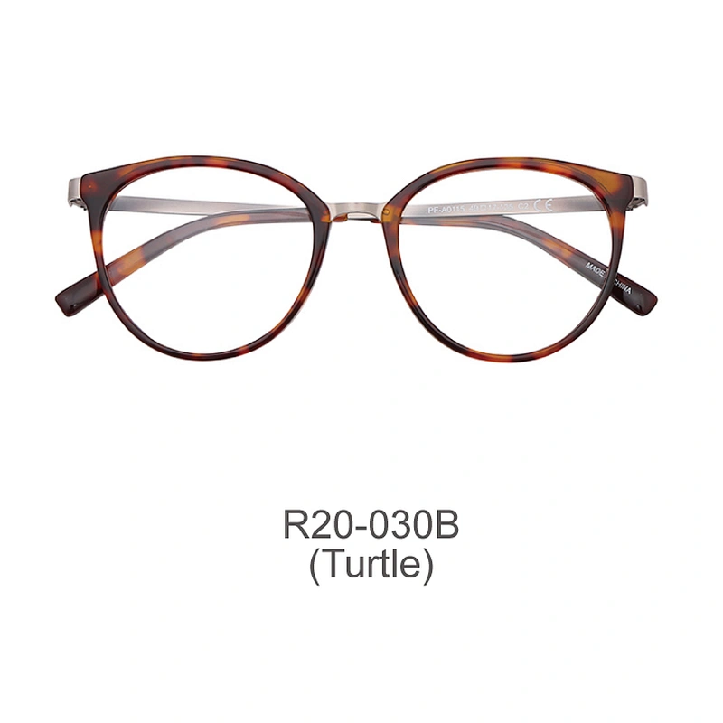 China Wholesale round classic acetate optical eyeglasses frame Manufacture For Women Cheap Optical Frames