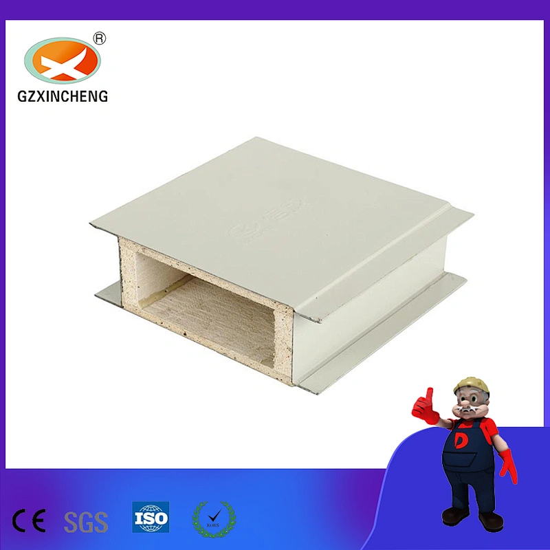 China hizo el panel sándwich de magnesio de vidrio para hospitales