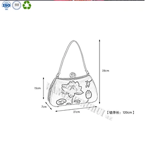 Chinese style dinner handbags