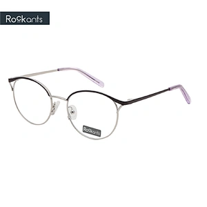 Good quality fashion round metal optical frame glasses eyeglasses optical frame