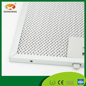 Filtro de grasa de campana extractora de cocina de malla metálica