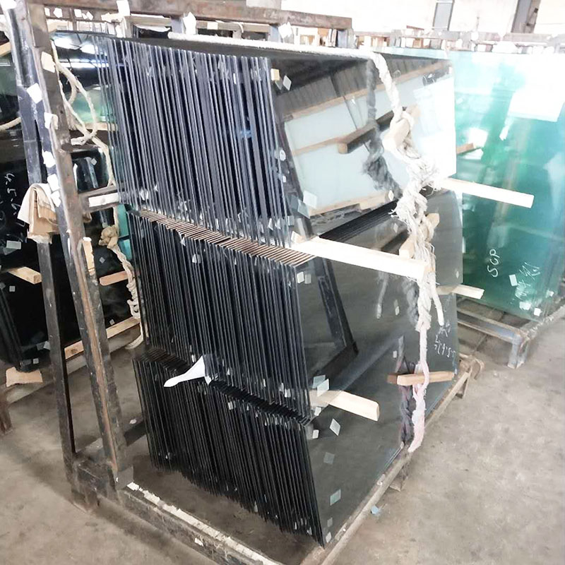 Crystal grey tinted tempered toughened safety glass