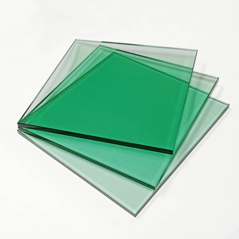 Französisches grün getöntes farbiges gehärtetes Sicherheitsglas