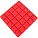 red mushroom acoustic foam panels