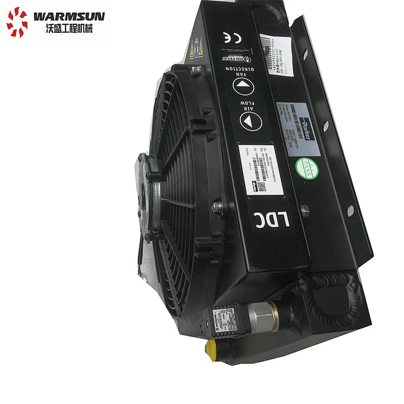 15KG B229900001996 Slim Profile Radiator Reach Stacker Spare Parts