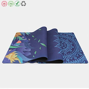 Anti-slip tpe luxury yoga mat