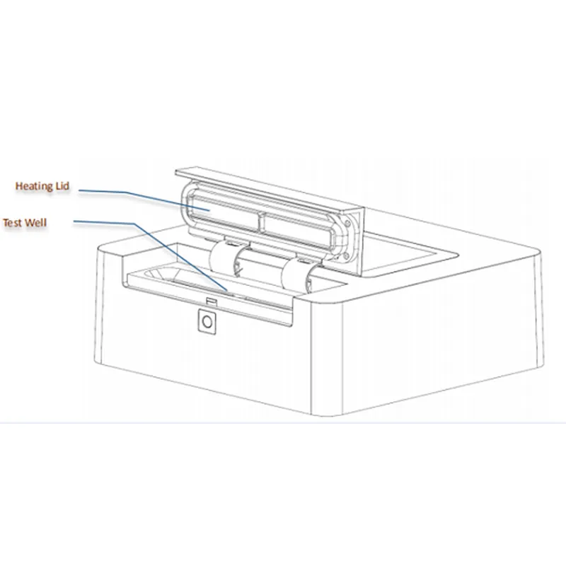 Real Time PCR Four channels with gradient, 16*0.2m