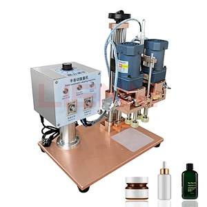 Semi-auto Plastic Glass Lotion Shampoo Soap Bottle Capping Machine Capper Packing Machine