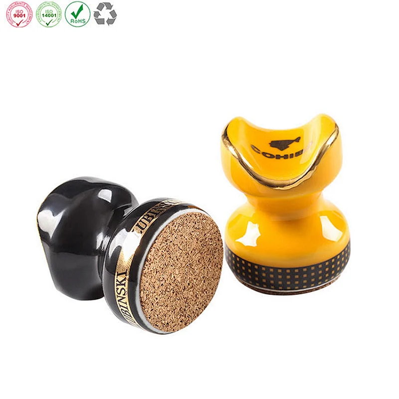 Mini ceramic cigar holder