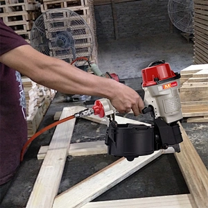 RONGPENG MCN55 Coil Pallet Nailer Nail Gun Wooden Framing Nailer
