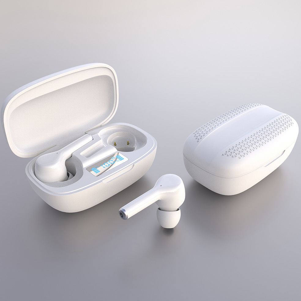 Factory Price Wholesales Best True Wireless Earbuds For Small Ears Built-in Mic with Deep Bass for Sports Work T10