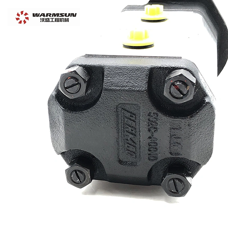 60086040 Hydraulic Double Gear Pump , P097-16 High Pressure Hydraulic Gear Pump