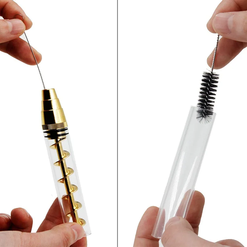 Glass cleaning kit extra large gift twisted glass blunt smoking accessories
