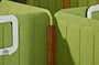 detail for desk divider