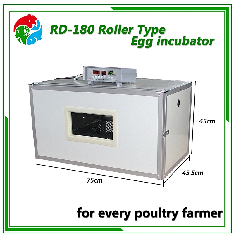 180 chicken roller egg incubator