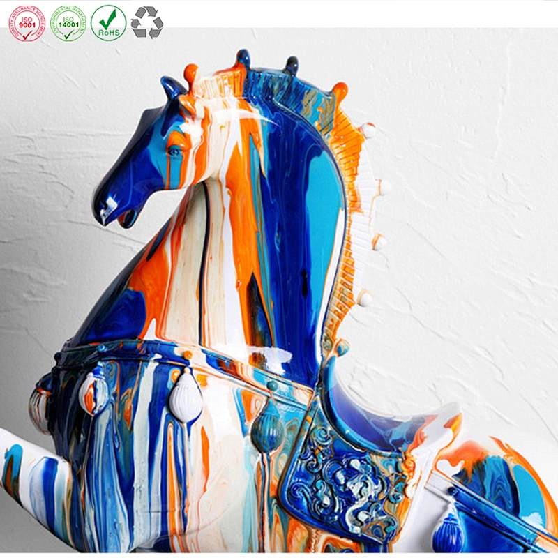 Colorful horse decorative