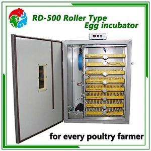 500 chicken roller egg incubator