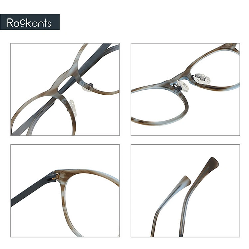 frame glasses optical eyewear acetate unisex round optical lens frame