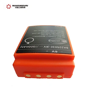 60004234 1500mAh 6V HBC Radiomatic Remote Control Concrete Pump Spare Parts
