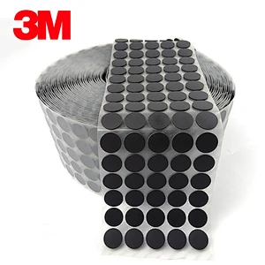3M Bumpon Resilient Roll Stock Rubber Footing Product 3M SJ5808 black color