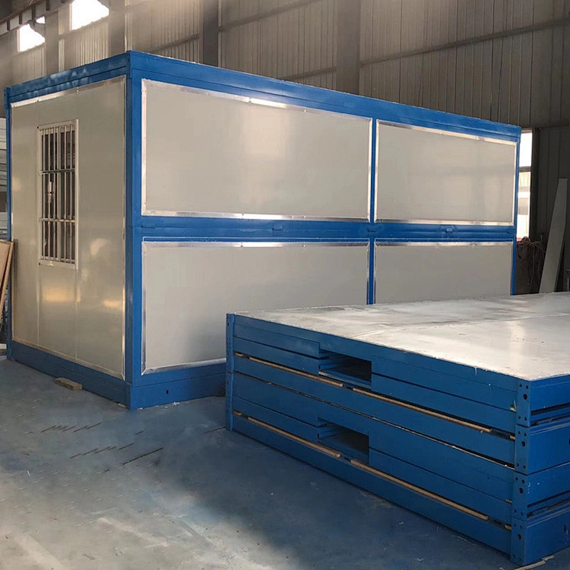 Casa contenedor plegable prefabricada de instalación rápida
