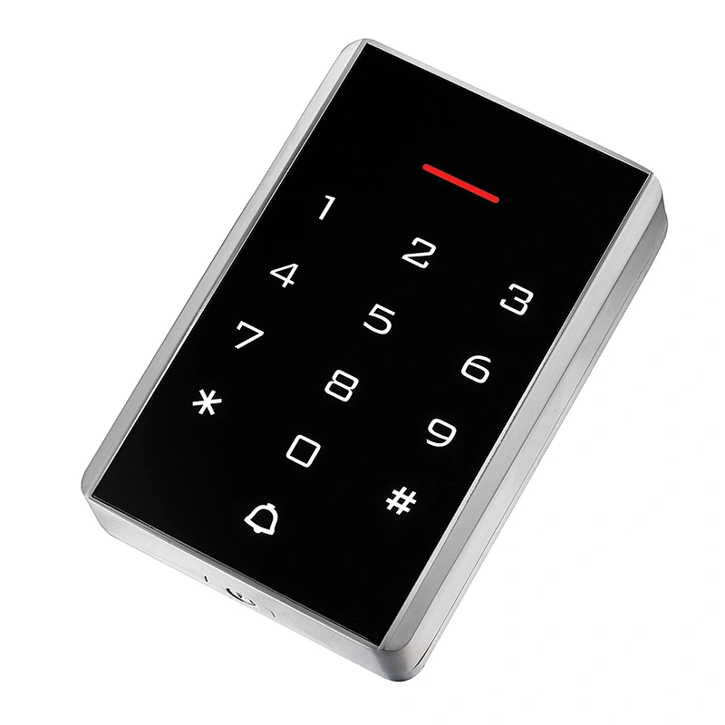 Metal case touch keypad standalone access control reader