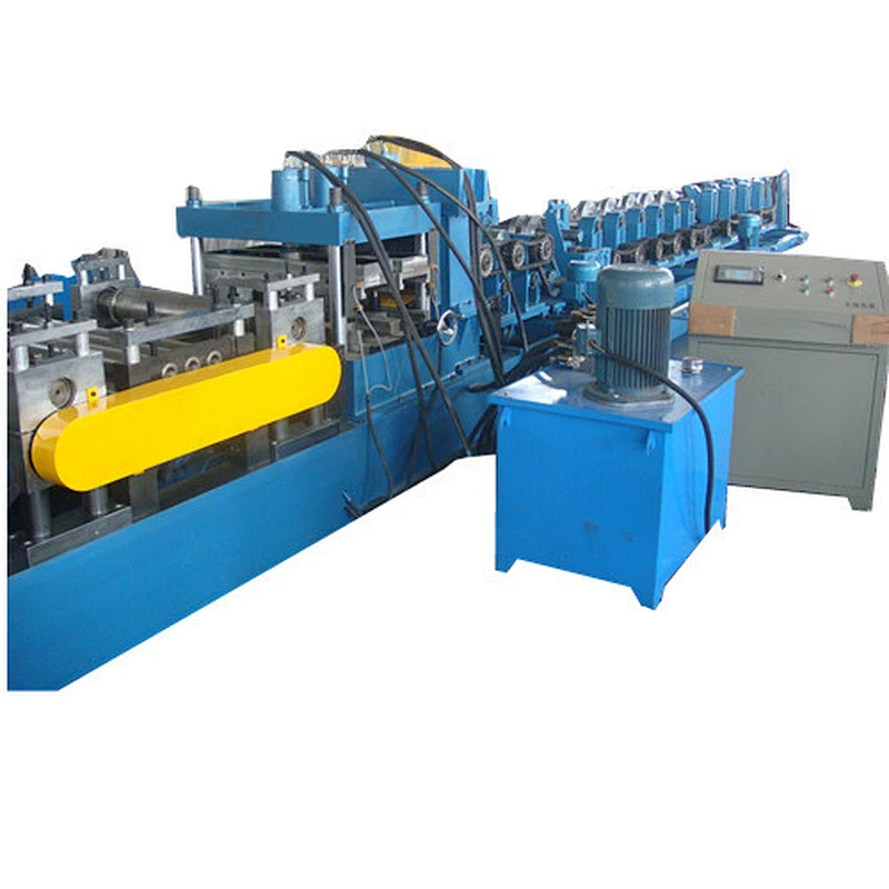 Rolling shutter door machine