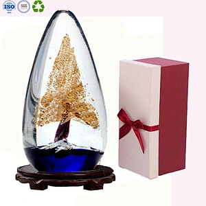 Clear crystal ornament ball tree inside decoration