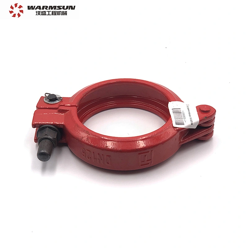11936886 Concrete Pump Spare Parts L125ABCW46D.3.1.10 DN125 Forged Concrete Pump Pipe Clamp For SANY