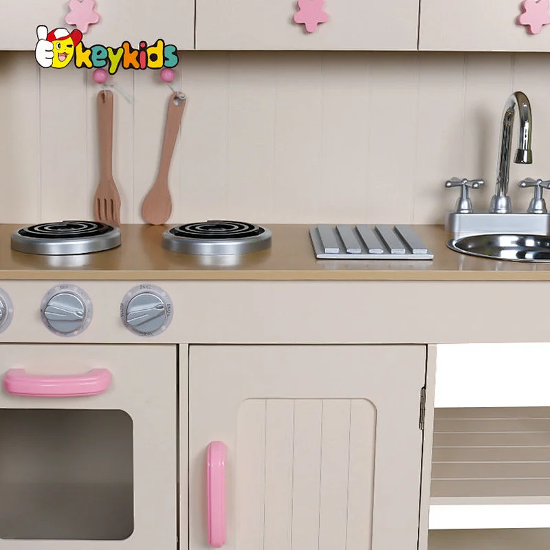 Pretend Play Toys Wooden Kitchen Set For Kids W10C319