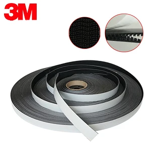 3M black hook(SJ3526N) and loop(SJ3527N) fasteners tapes