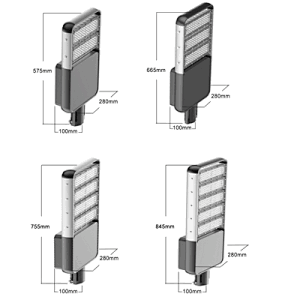 Semi-Integrated Solar Street Lights