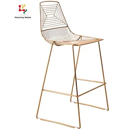 Metal bar stool