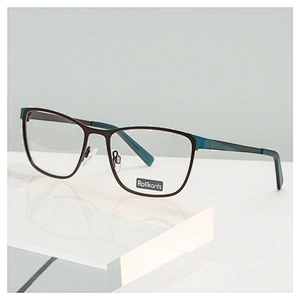Hot new metal optical frame striate stainless steel eyeglasses customizable eyeglass frames