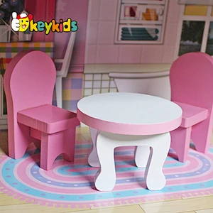Top Sale Classic Kids Wooden Barbie Girl House For Wholesale W06A139