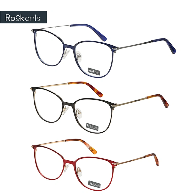 Fashion custom ladies metal cat eye optical glasses eyeglasses frames custom eyeglass