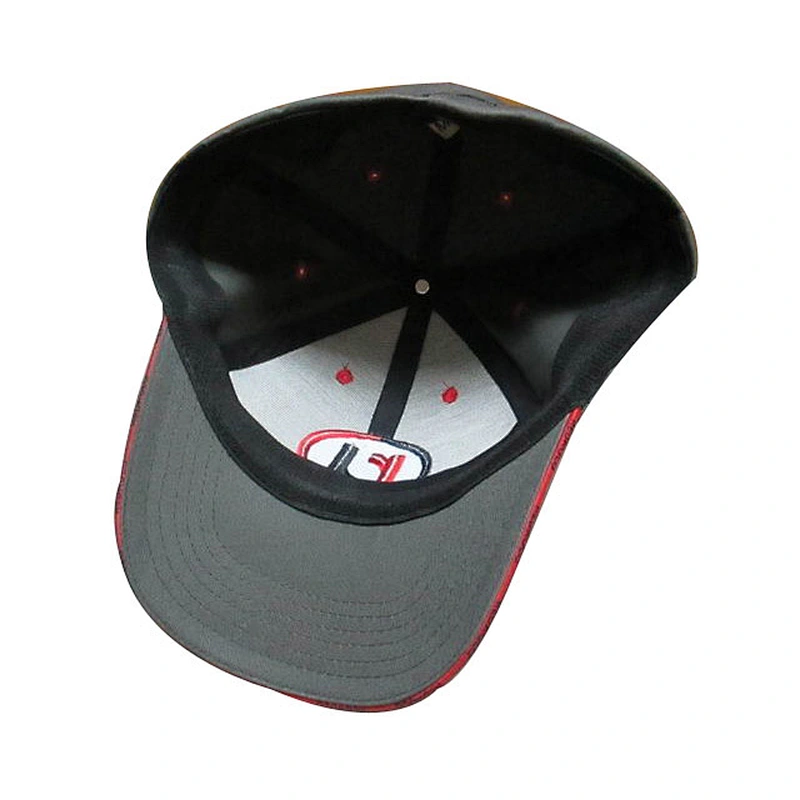 fashion customize fitted 6 panel embroidery baseball hat