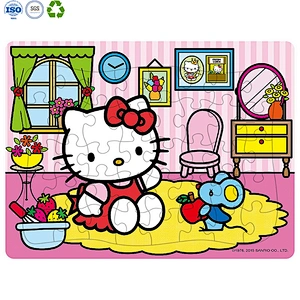 Cardboard puzzle
