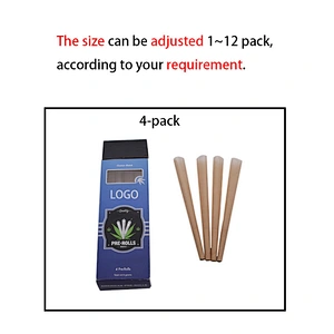Custom pre roll joints packaging child resistant pre roll box